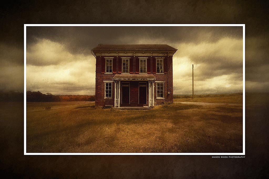 "A Lingering Loss" 6x9 Metal Print with Stand