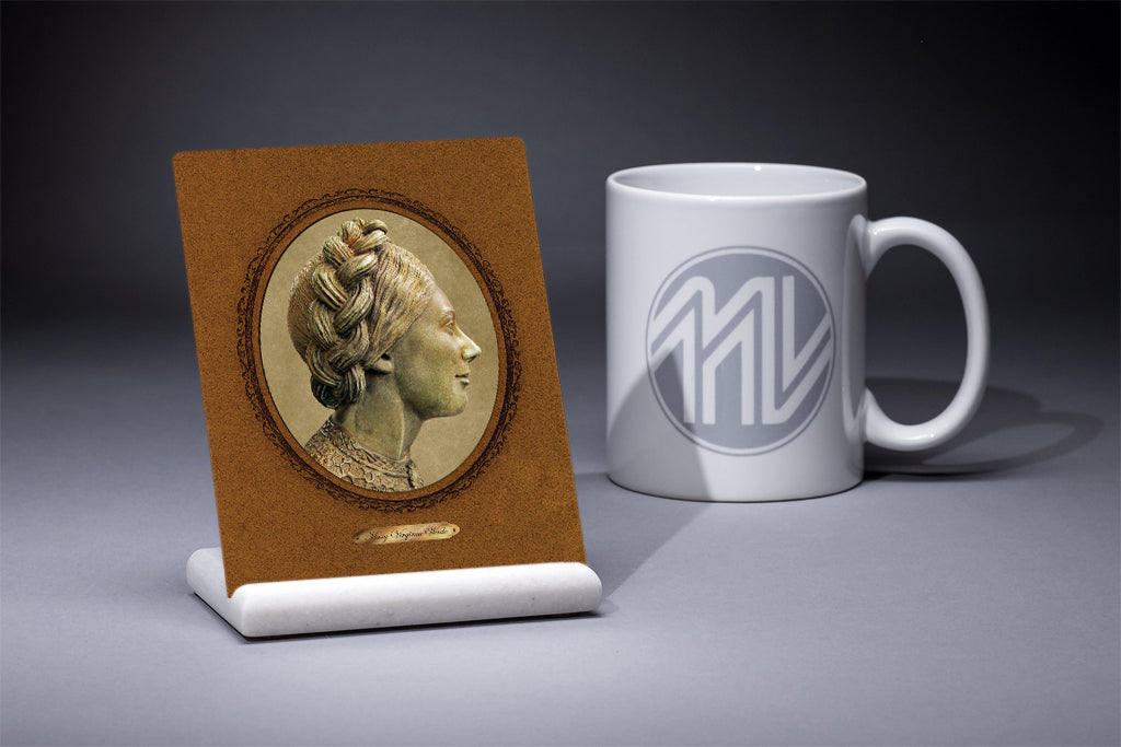 &quot;Mary Virginia Wade&quot; 4x5 Metal Print &amp; Stand