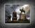 "Cemetery Hill Tableau" 4x5 Metal Print & Stand