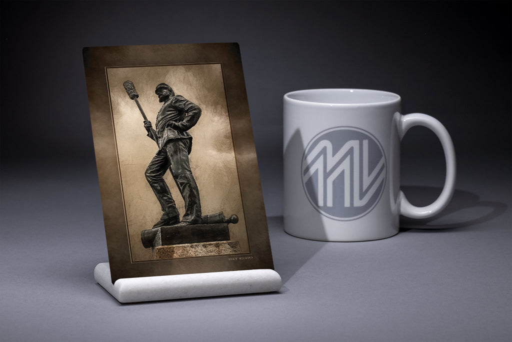 "Smith's Battery" 4x6 Metal Print & Stand