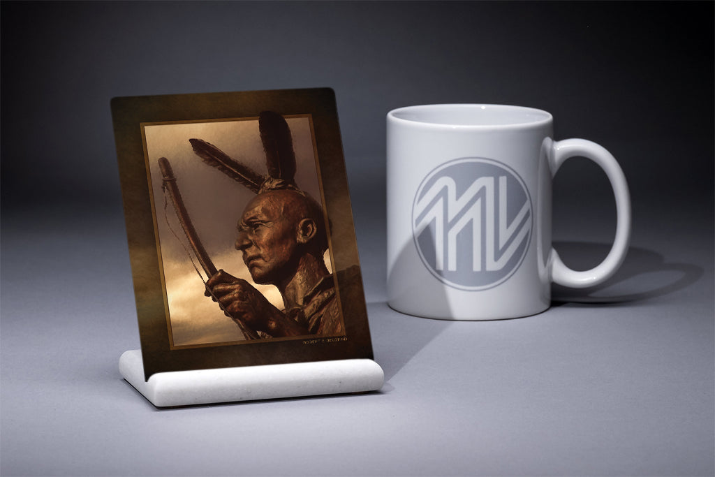 "Tammany Monument" 4x5 Metal Print & Stand