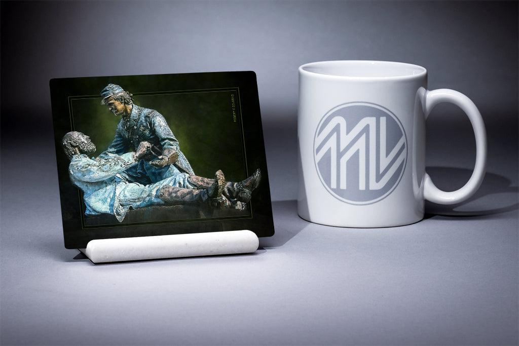 &quot;Friend to Friend&quot; 4x5 Metal Print &amp; Stand