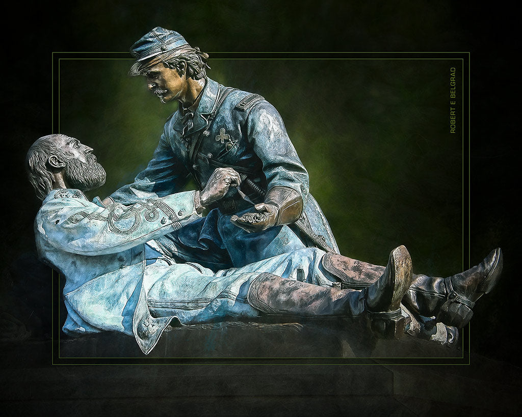 "Friend to Friend" 4x5 Metal Print & Stand