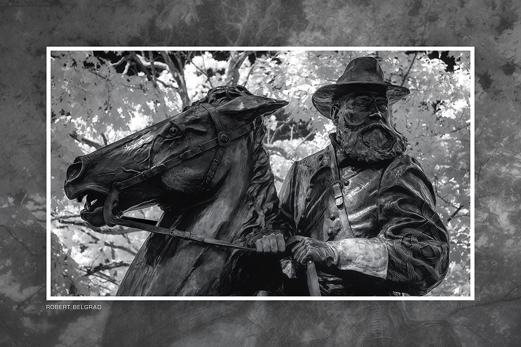 &quot;Longstreet&quot; 4x6 Metal Print &amp; Stand