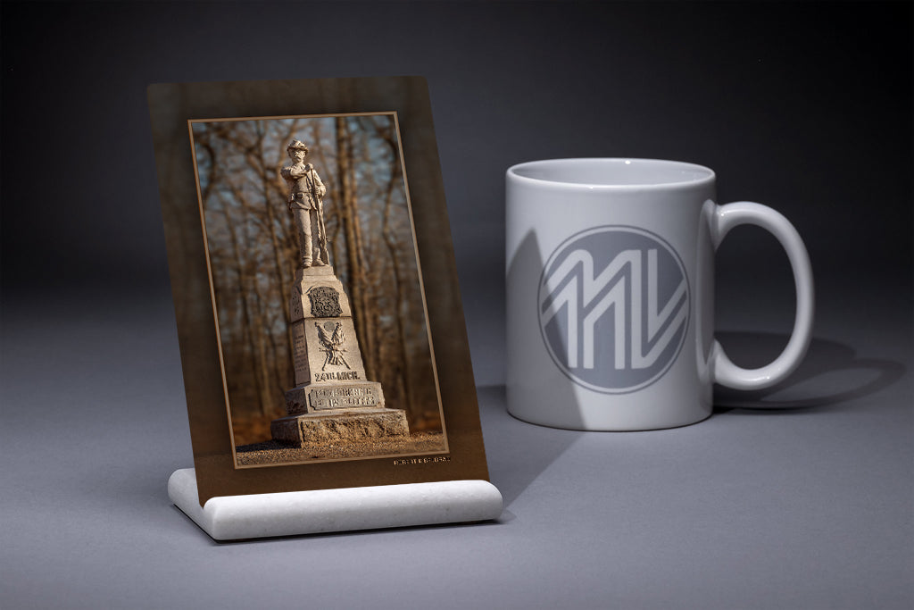 &quot;Iron Brigade&quot; 4x6 Metal Print &amp; Stand