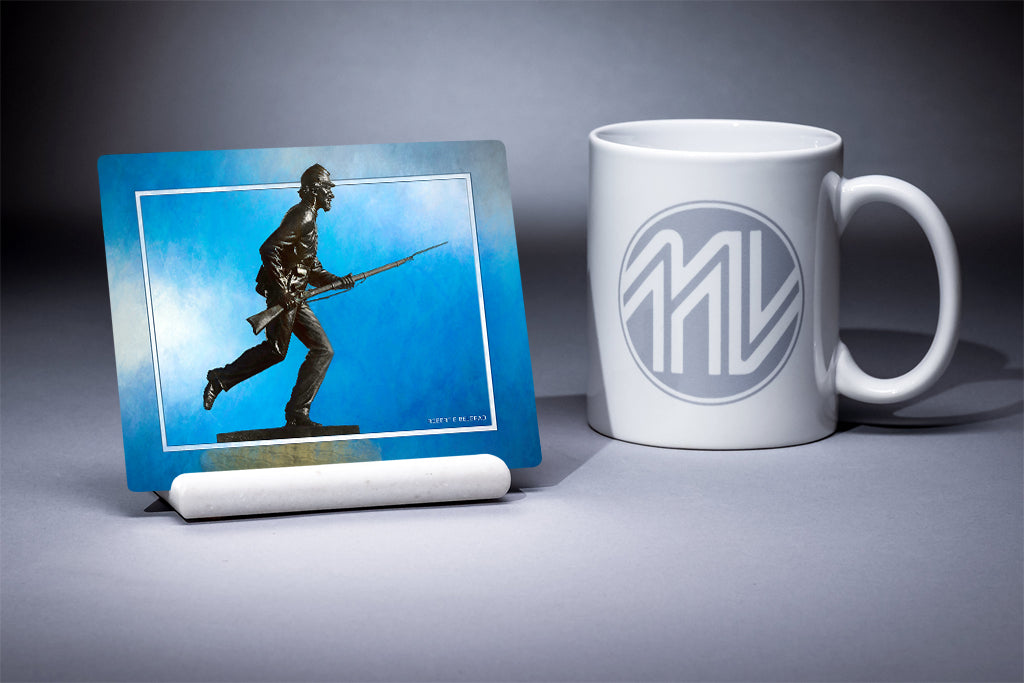 &quot;Minnesota Monument&quot; 4x5 Metal Print &amp; Stand