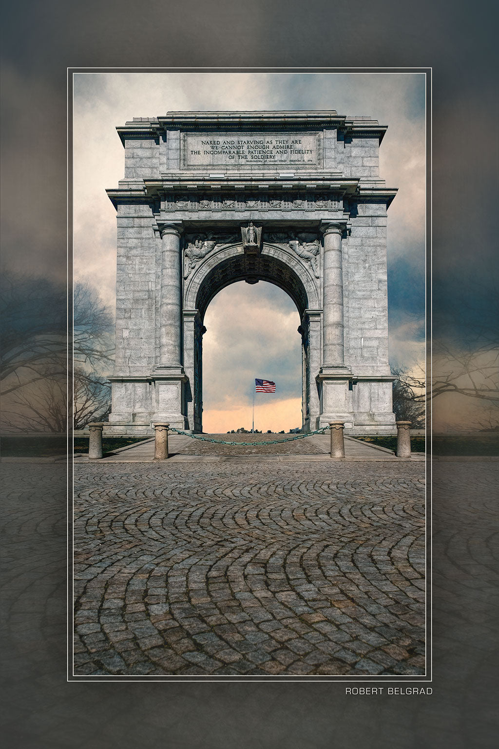 "Patience and Fidelity" 6x9 Metal Print & Stand