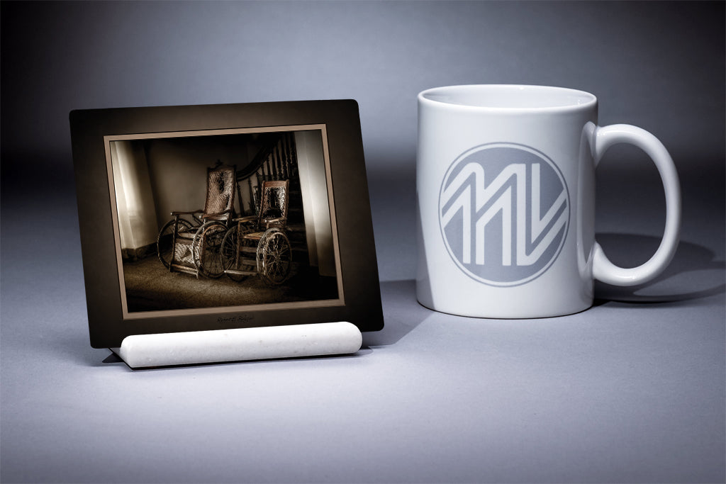 &quot;Insitutional Love Affair&quot; 4x5 Metal Print &amp; Stand