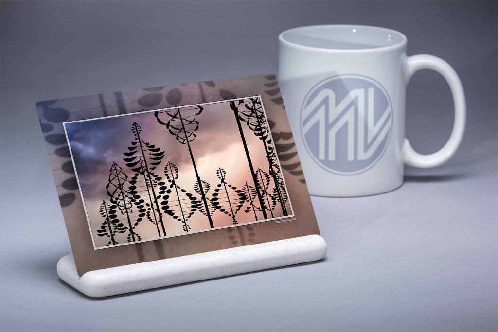 &quot;Gone with the Wind&quot; 4x6 Metal Print &amp; Stand