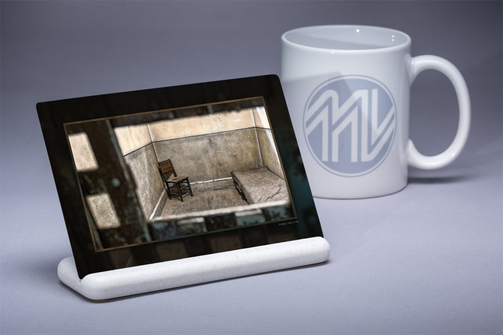 &quot;Jim Thorpe Old Jail&quot; 4x6 Metal Print &amp; Stand