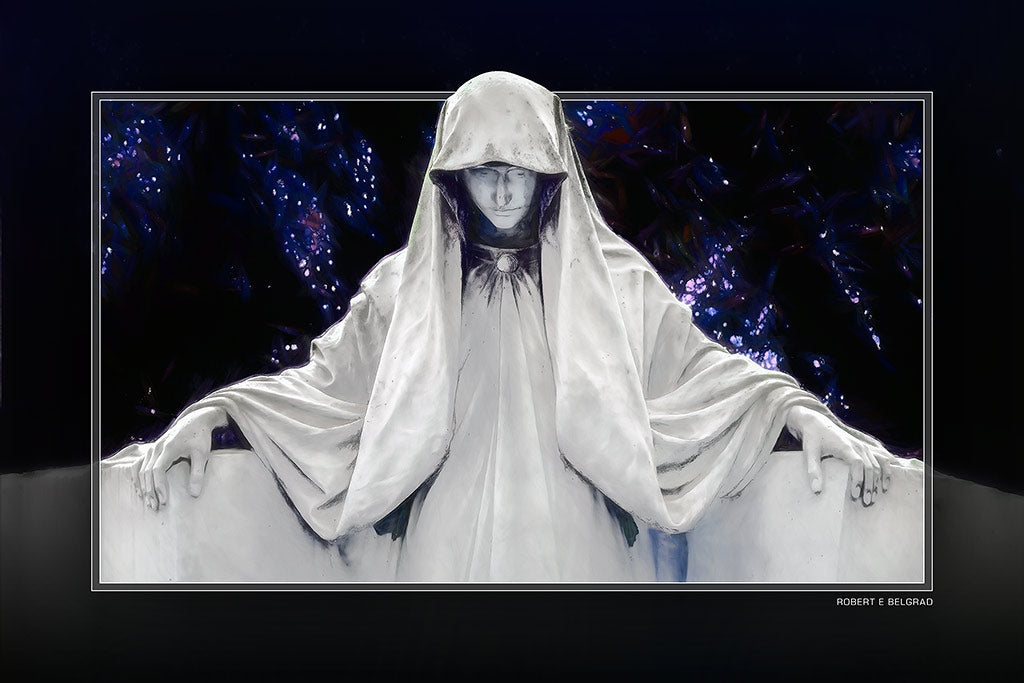 &quot;Sleep Eternal&quot; 4x6 Metal Print &amp; Stand