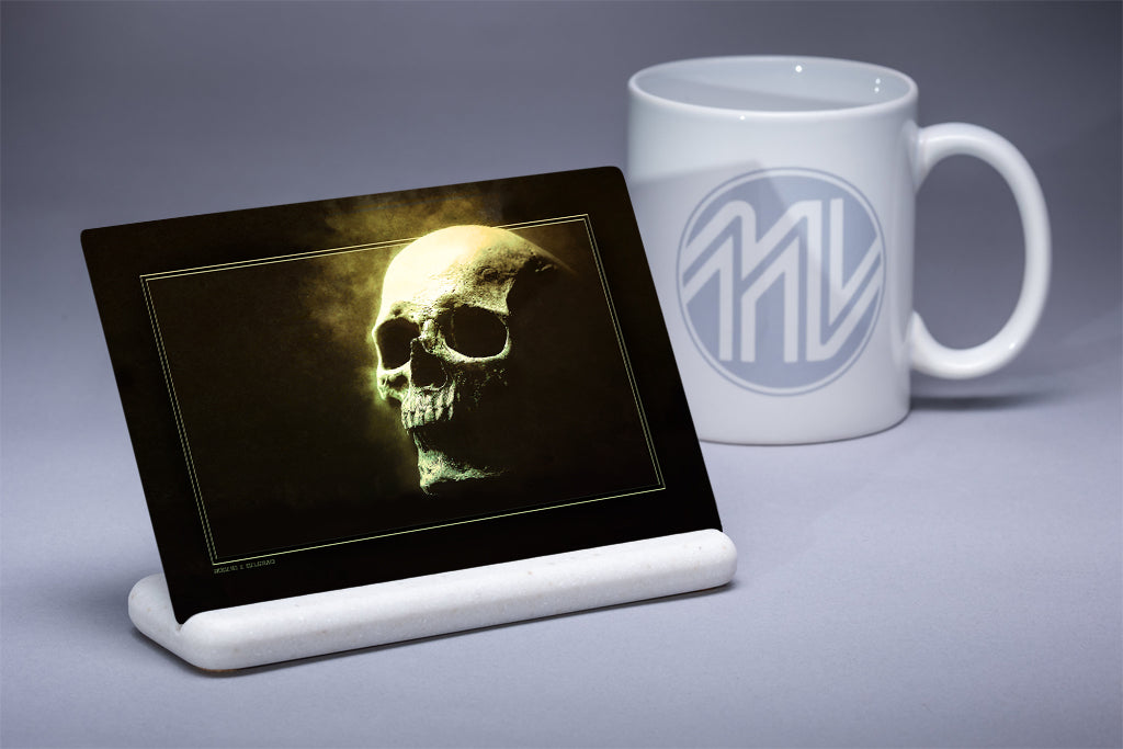 "Yorick" 4x6 Metal Print & Stand