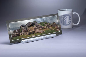 "Devil's Den" 4x12 Panoramic Metal Print with Stand