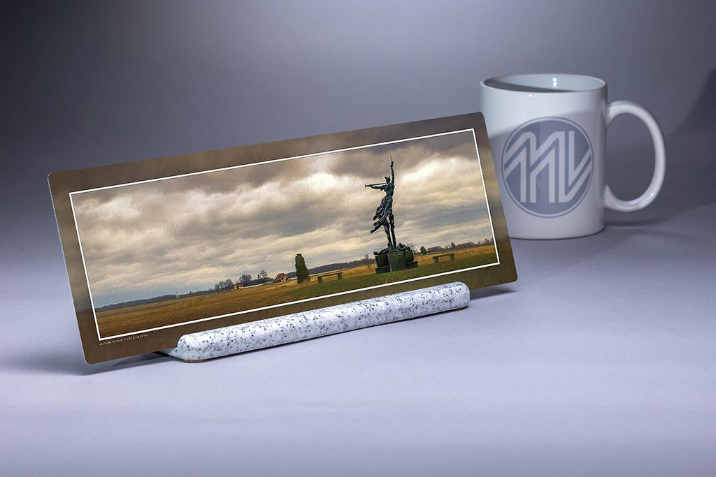 &quot;Spirit Triumphant&quot; 4x12 Panoramic Metal Print with Stand