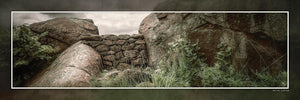 "Sharpshooter's Nest" 4x12 Panoramic Metal Print with Stand