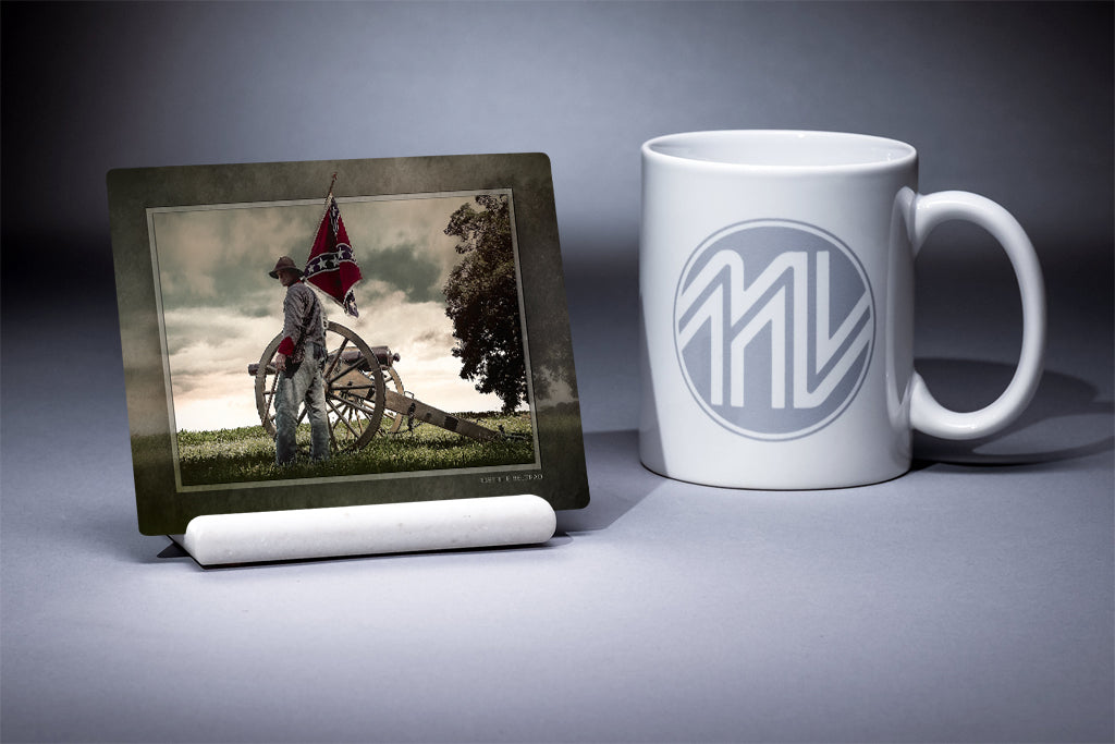 &quot;Letcher Artillery&quot; 4x5 Metal Print &amp; Stand