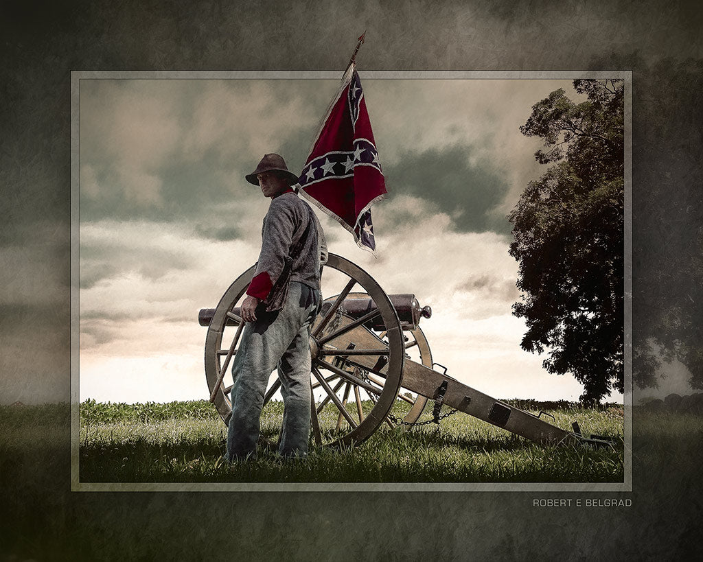 &quot;Letcher Artillery&quot; 4x5 Metal Print &amp; Stand