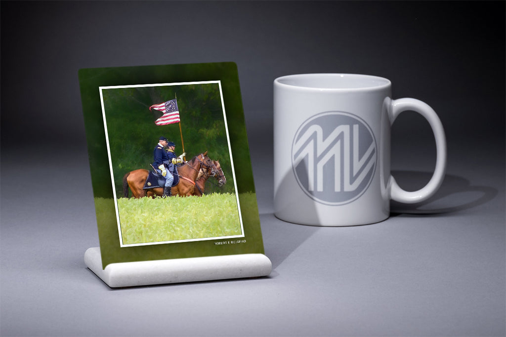 &quot;Flying Colors&quot; 4x5 Metal Print &amp; Stand